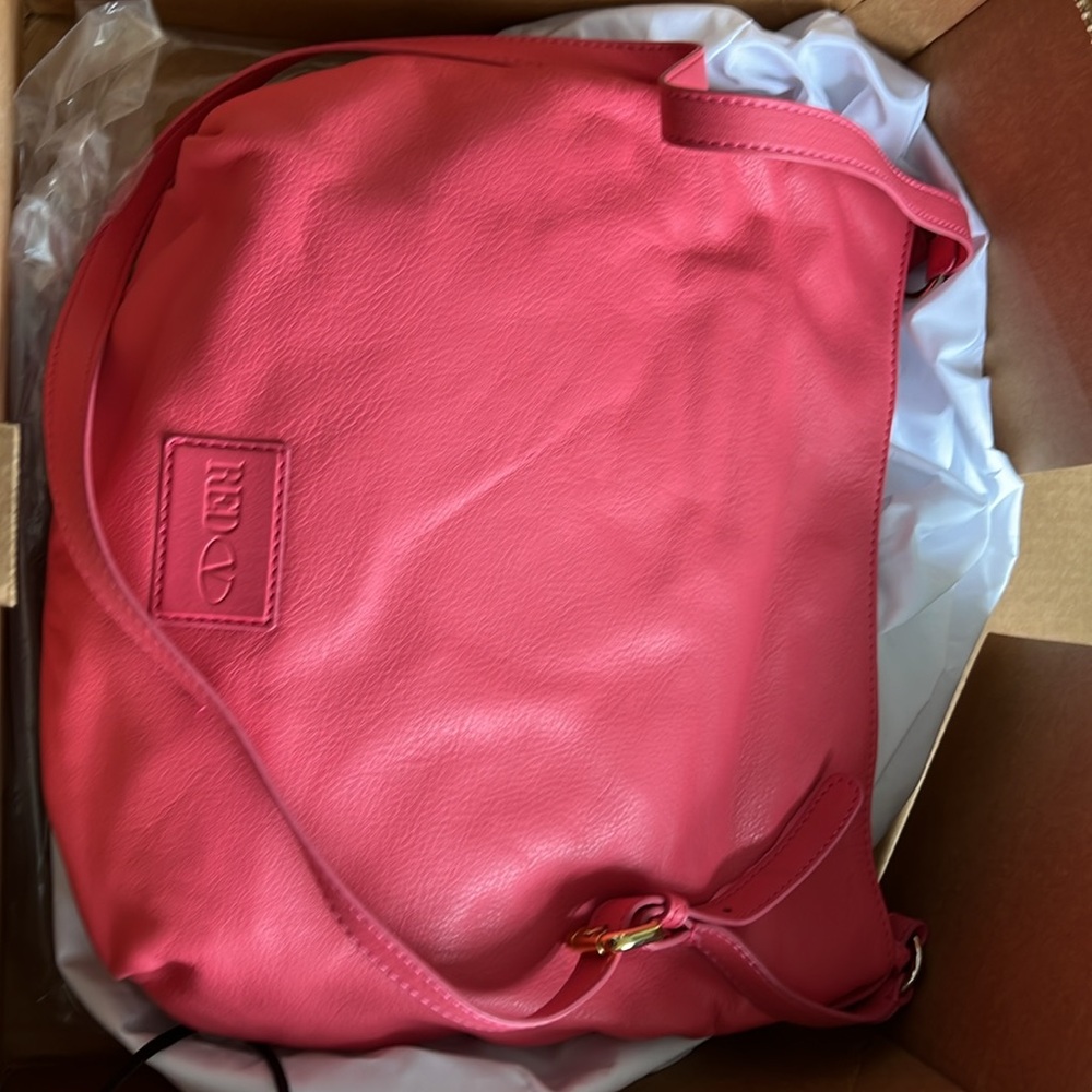 Red Valentino bag with bow accent in barbie pink - Picture 7 of 8